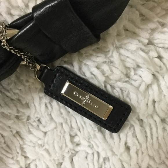 Cole Han Black Leather Shoulder tote/bag - Picture 10 of 11